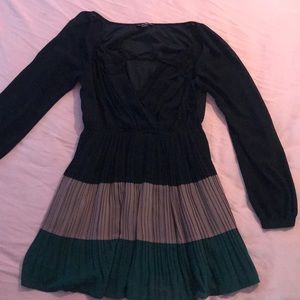 Black circular dress